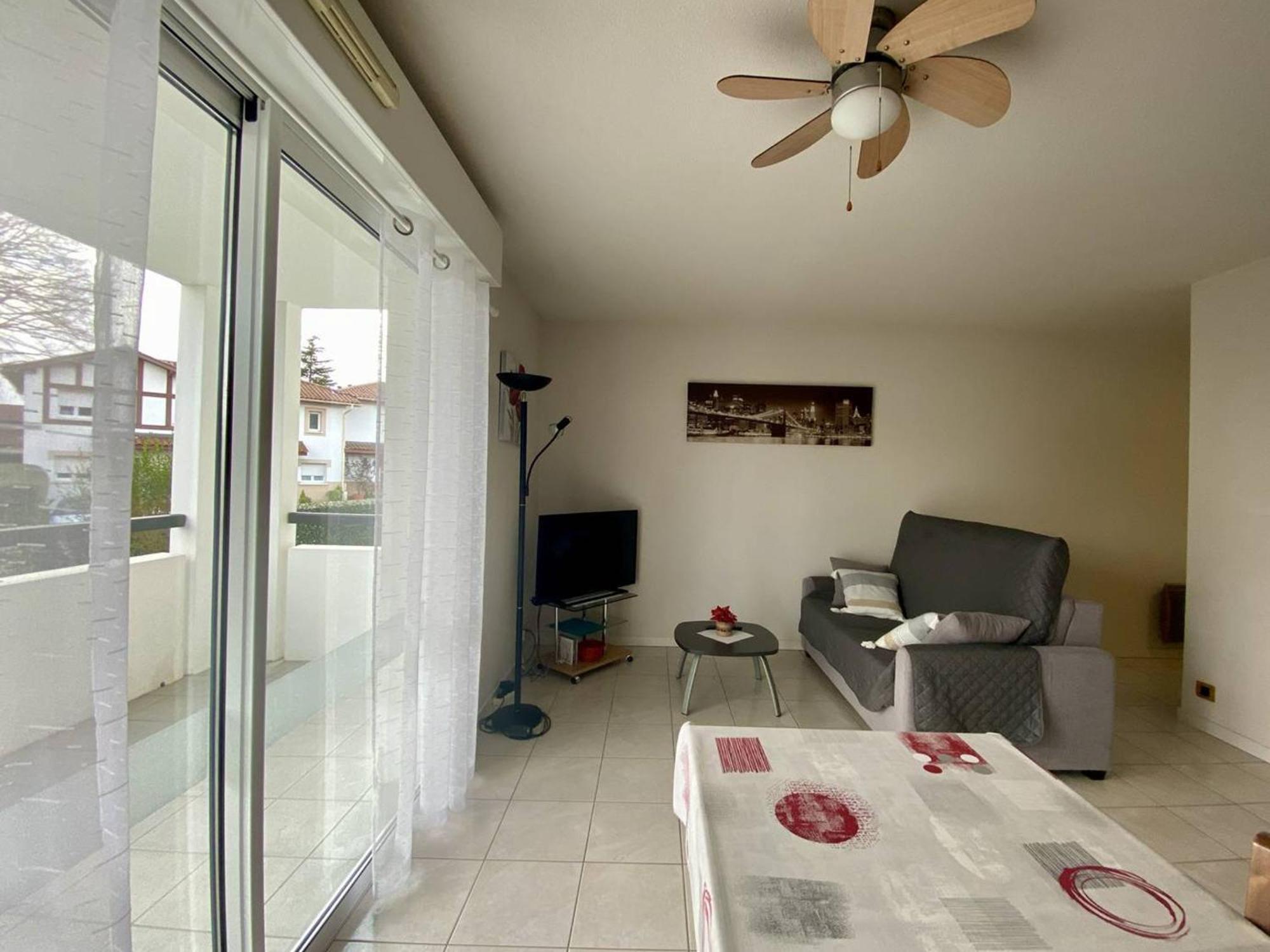 Appartement T2 Confortable Avec Terrasse, Proche Centre Ville Et Thermes, Cambo-Les-Bains - Fr-1-495-30 Luaran gambar